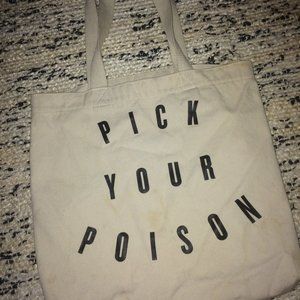 Vans canvas tote bag